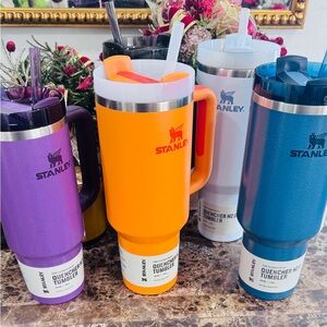 Stanley Vibrant Tumbler Set - Orange, Purple, Blue